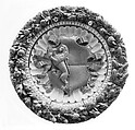 Arms of Gianfigliazzi Impaling Adimari, School of the della Robbia, Glazed terracotta, Italian, Florence