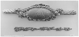Fragment, Wood, gilt, French