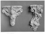 Pair of consoles (consoles d'appliques), Carved pear (?), French
