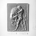 Hercules strangling the Nemean lion, Moderno (Galeazzo Mondella) Italian, Bronze, Northern Italian