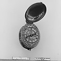 Watch, Watchmaker: Nicolas Forfaict (French, Paris, ca. 1580–1615), Gilt metal, silver, French, Paris