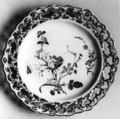 Plate, Veuve Perrin Factory, Faience (tin-glazed earthenware), French, Marseilles