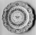 Dish (underdish for a tureen), Jean-Baptiste Guillibaud, Faience (tin-glazed earthenware), French, Rouen