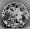 Plate, Faience (tin-glazed earthenware), French, Rouen or Sinceny
