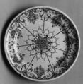 Plate, Faience (tin-glazed earthenware), French, Rouen