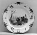 Plate, Levavasseur  French, Faience (tin-glazed earthenware), French, Rouen