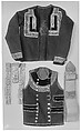 Vest, wool, silk, French (Breton)
