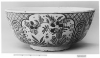 Bowl, De Porceleyne Bijl, Tin-glazed earthenware, Dutch, Delft