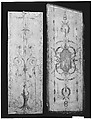 Door panel, Manner of Jean-Baptiste Huet I (French, Paris 1745–1811 Paris), Painted oak, French