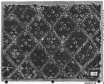Peasant costume fragment, Wool on canvas, Albanian or Montenegrin