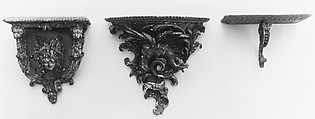 Console, Carved and gilded wood, French