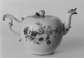 Teapot, Zurich Pottery and Porcelain Factory  Swiss, Hard-paste porcelain, Swiss, Zurich