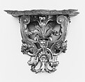 Console, Carved and gilded wood, French