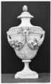 Wall vase (?), Wood, carved, French