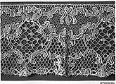 Fragment, Bobbin lace, British, Buckinghamshire