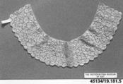Collar, Needle lace, Dutch