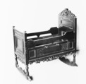 Cradle, Walnut (?), German