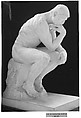 The Thinker (Le Penseur), Auguste Rodin (French, Paris 1840–1917 Meudon), Plaster, French