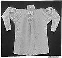 Shirt, unbleached linen, British