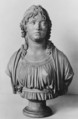Unknown woman, Attributed to Joseph Chinard (French, Lyon 1756–1813 Lyon), Plaster, tinted, French, Lyon