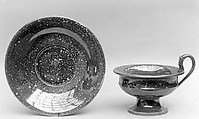 Teacup (one of a pair), Pottery, French, Sarreguemines