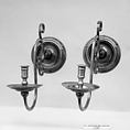 Wall bracket (one of a pair), Brass, Dutch