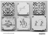 Tile, Tin-glazed earthenware, Dutch
