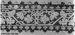 Border, Drawnwork, Italian