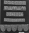 Insertion, Bobbin lace, Italian, Genoa