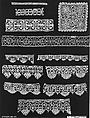 Edging, Bobbin lace, Italian, Genoa