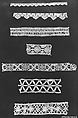 Insertion, Bobbin lace, Italian, Abruzzi (Gessopalena)