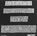 Edging, Bobbin lace, Italian, Abruzzi (Pescocostanzo)