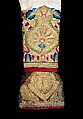 Bodice, linen, silk, metal, Greek