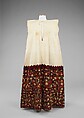 Dress, linen, silk, metal, Greek