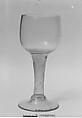 Goblet, Glass, British