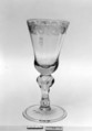 Wineglass, Glass, Dutch or Flemish
