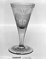 Wineglass, Glass, probably German