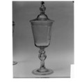 Wineglass with cover, Glass, Dutch or German