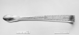 Sugar tongs, Sheffield plate, British