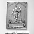 Medal to the Red Cross Nurses (In Honor of Miss Cavell), Medalist: H. Allouard, Bronze, struck, French