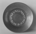 Saucer, Hard-paste porcelain, French, Paris