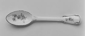 Spoon (part of a set), Royal Porcelain Manufactory, Berlin  German, Hard-paste porcelain, German, Berlin