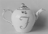 Teapot (part of a set), Royal Porcelain Manufactory, Berlin German, Hard-paste porcelain, German, Berlin