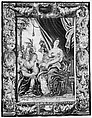 The Death of Cleopatra from a set of The Story of Antony and Cleopatra, Justus van Egmont  Flemish, Wool, silk, silver and silver-gilt thread (20-22 warps per inch, 8-9 per cm.), Flemish, Brussels