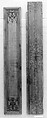 Pilaster panel possibly from the Château de Rambouillet, France, Carved oak, traces of old paint, French