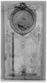 Wall panel (part of a set), Carved oak, partly painted, French