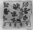 Fragment, Cotton on cotton, Hungarian