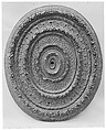 Ceiling medallion, Wood, gilt, French