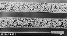 Band, Cutwork, Italian