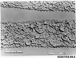 Sleeve piece, Needle lace, gros point lace, bobbin lace, Italian, Venice